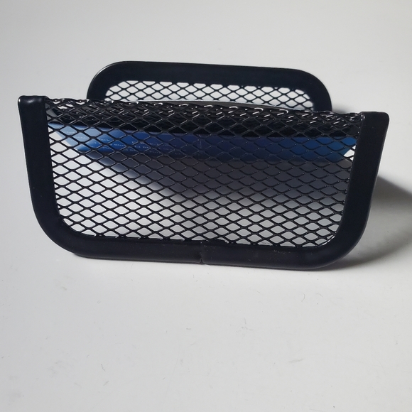 Black Metal Wire Business Cards Holder NEW Office Supplies - Picture 3 of 4